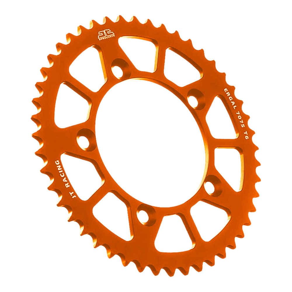 JT Alloy Racelite Sprocket 50T 420 Orange
