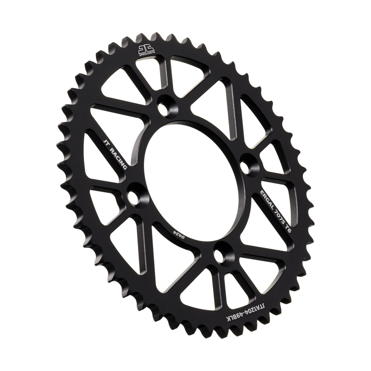 JT Alloy Racelite Sprocket 46T 428 Black