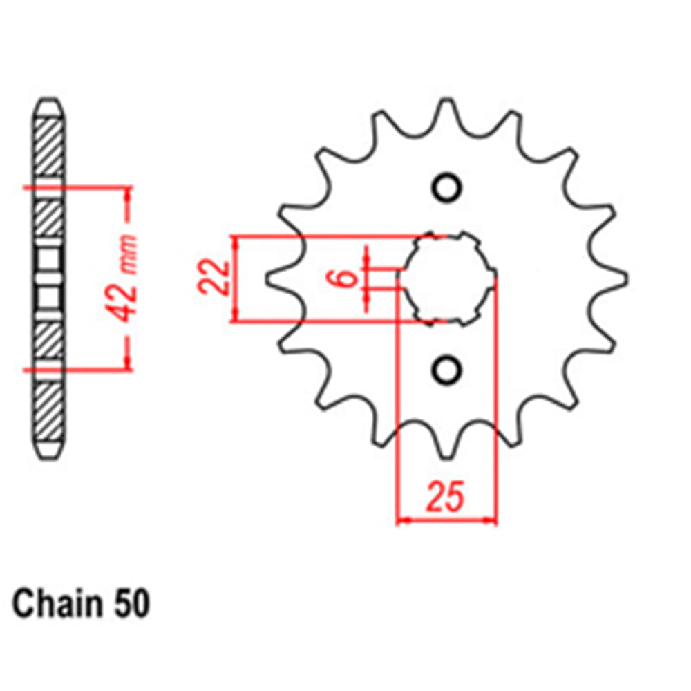 Front Sprocket HONDA 530*
