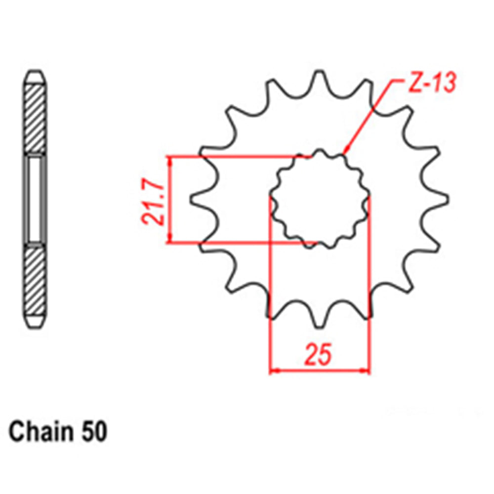 Front Sprocket YAM/KAW/SUZ 530