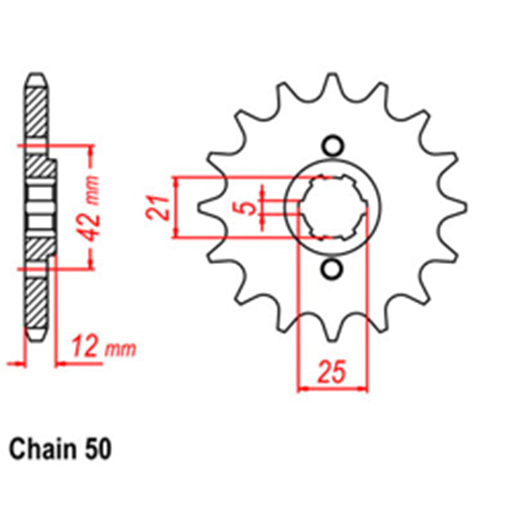 Front Sprocket YAMAHA 530*