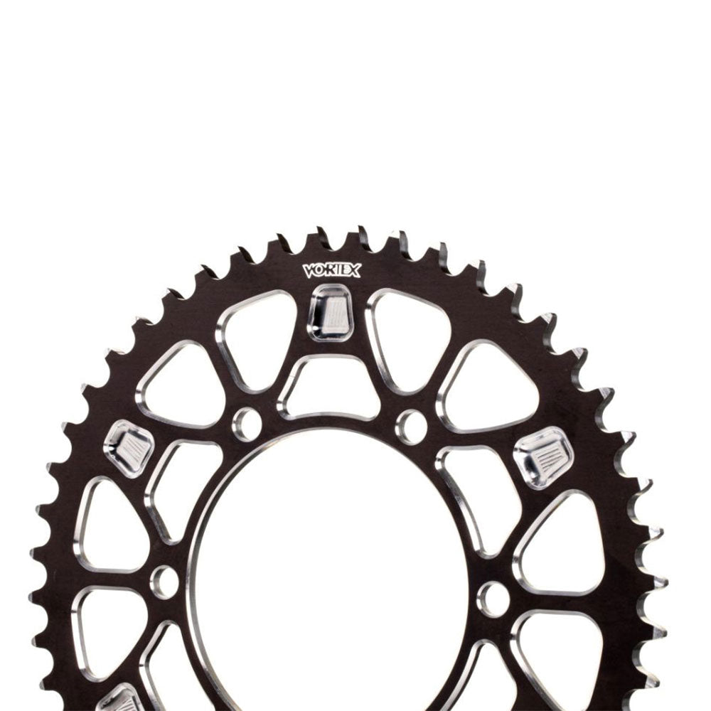 VORTEX Alloy Rear Sprocket V4 520-50T Ducati Black
