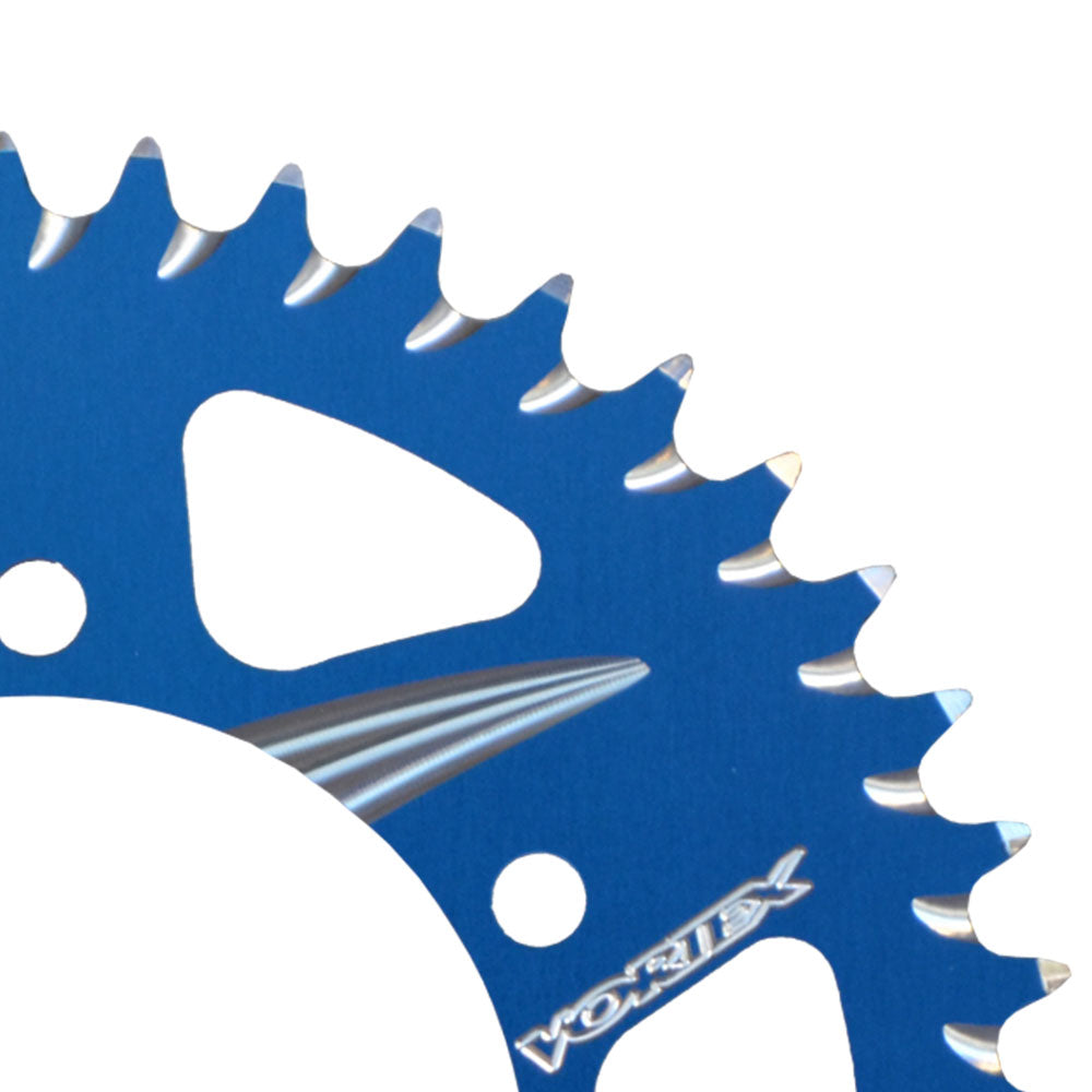VORTEX Alloy Rear Sprocket 520-43T Blue