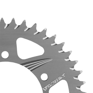 VORTEX Alloy Rear Sprocket 520-44T Silver^