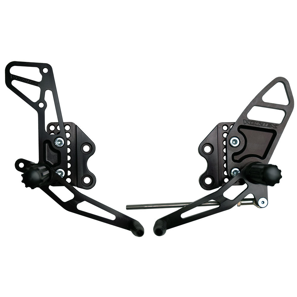 VORTEX Rear Set SUZ GSX-R Black