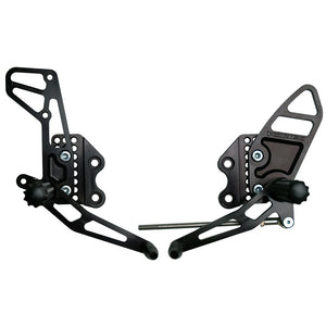 VORTEX Rear Set SUZ GSX-R Black