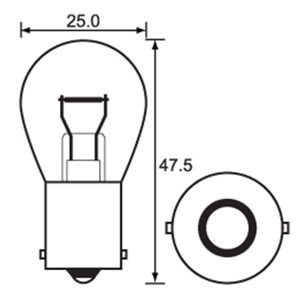 Bulb 6V 18W Indicator Large (10)