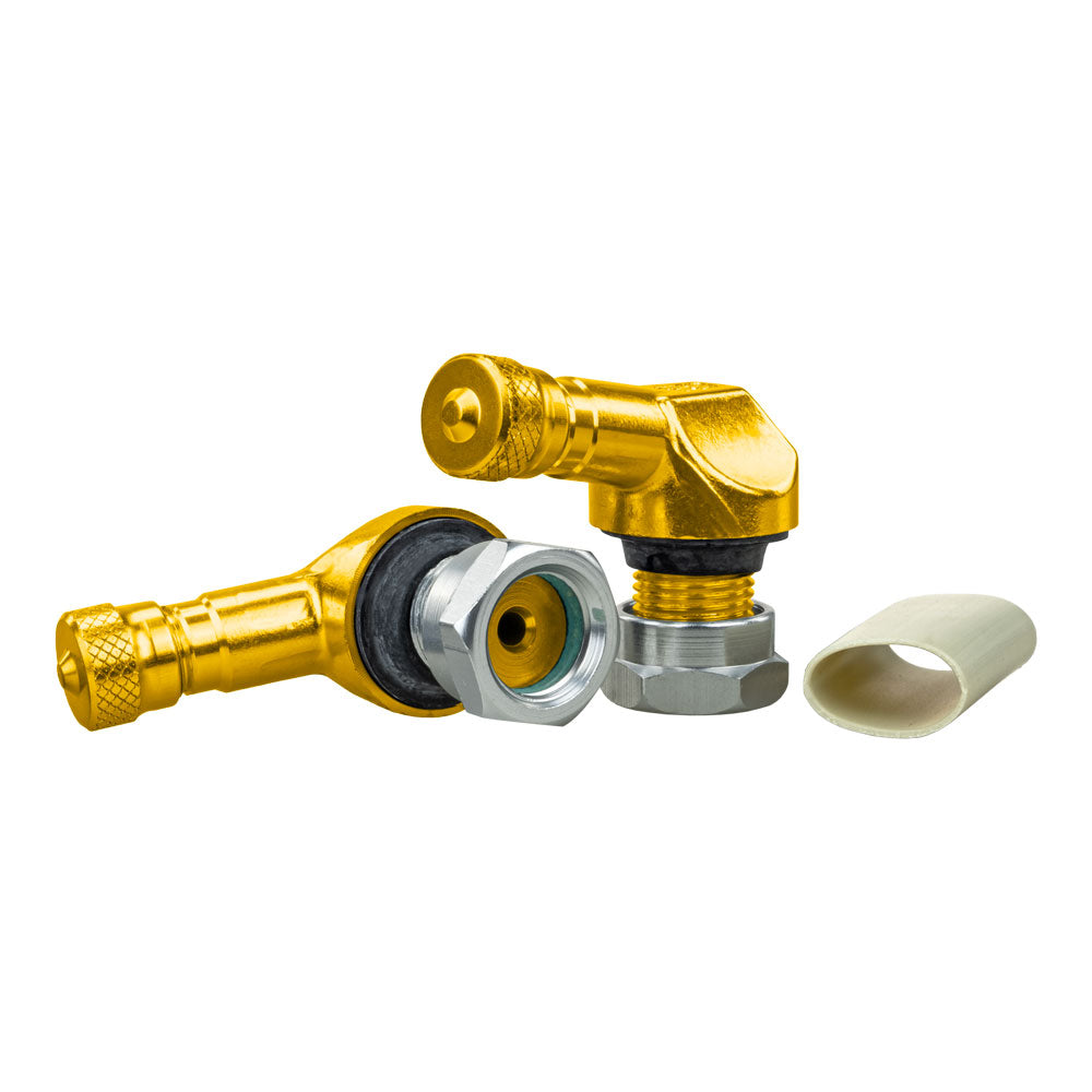 ARIETE Valve Stem TL 11.3mm Pair Gold