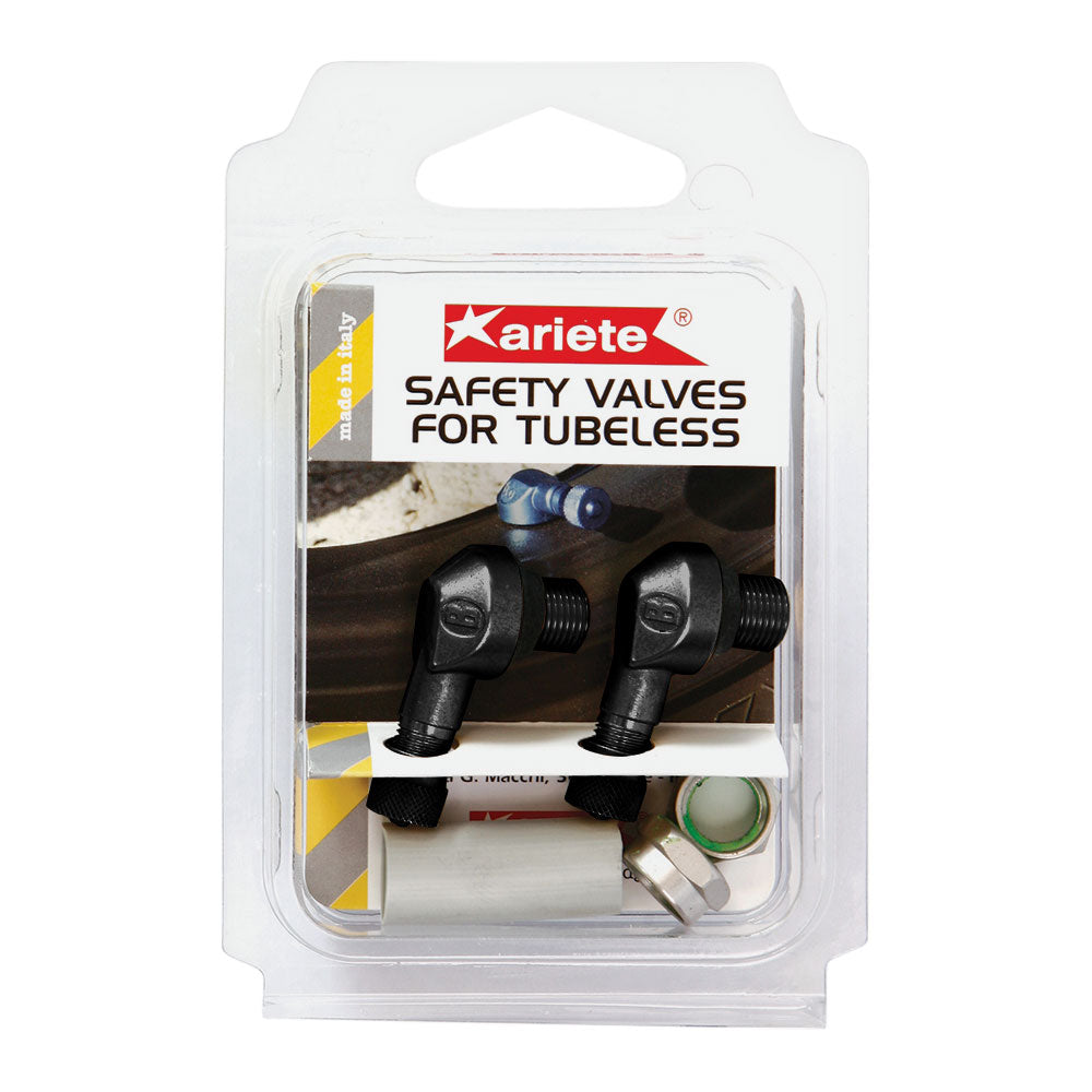 ARIETE Valve Stem TL 8.3mm Pair Black