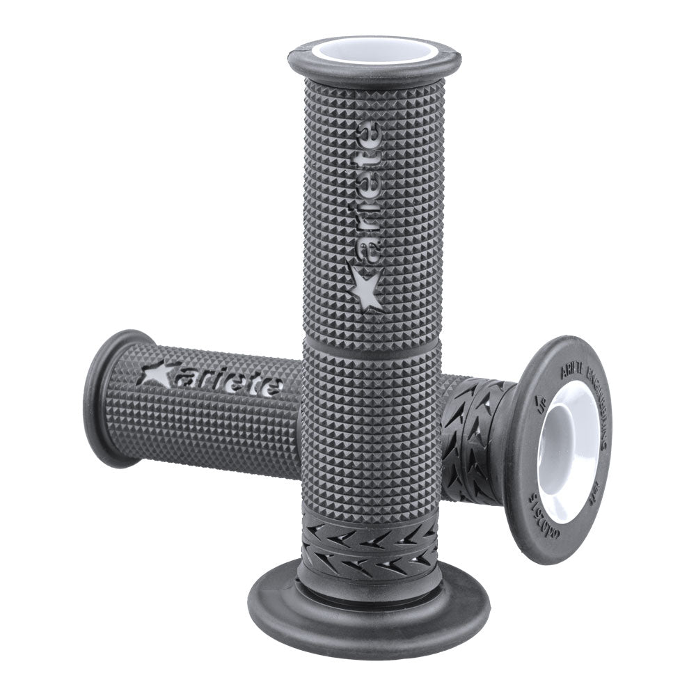 ARIETE Road Racing Grips Estoril Super Soft Grey 120mm O/End