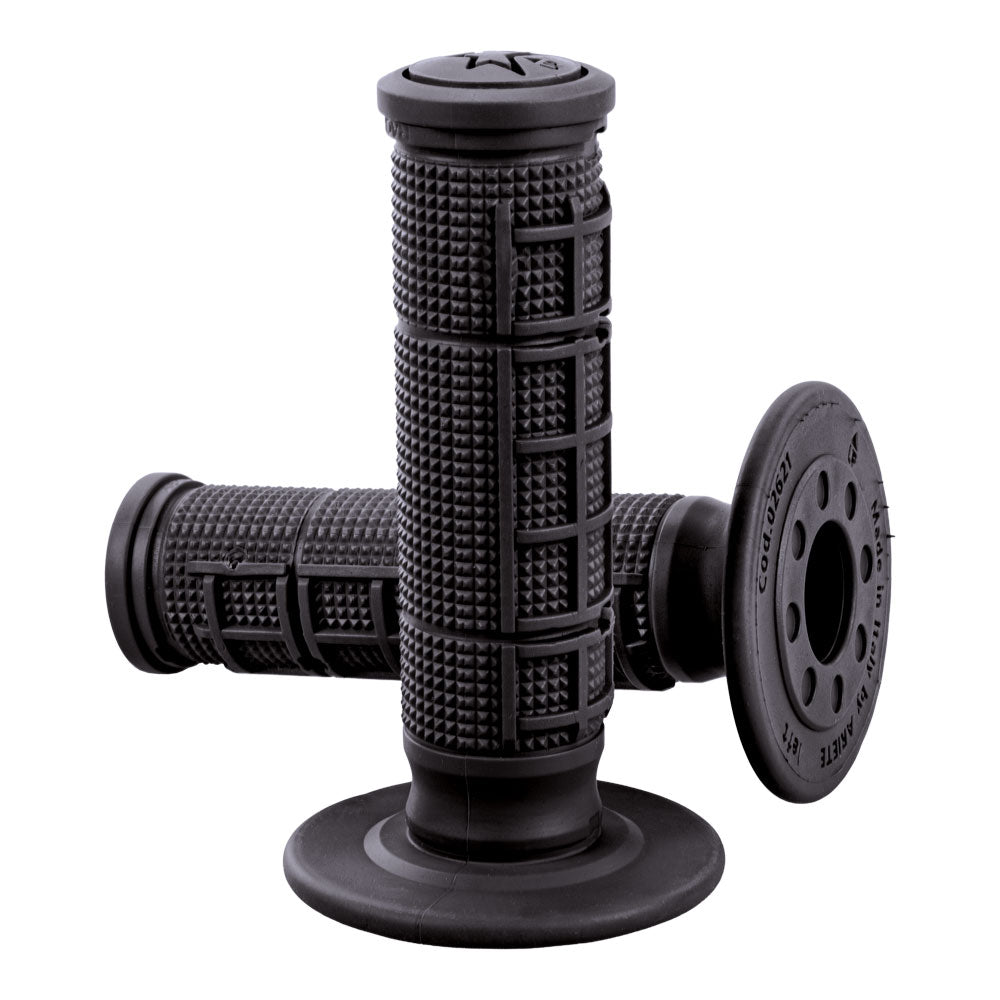 ARIETE MX Grips - Unity - Half Waffle - Black