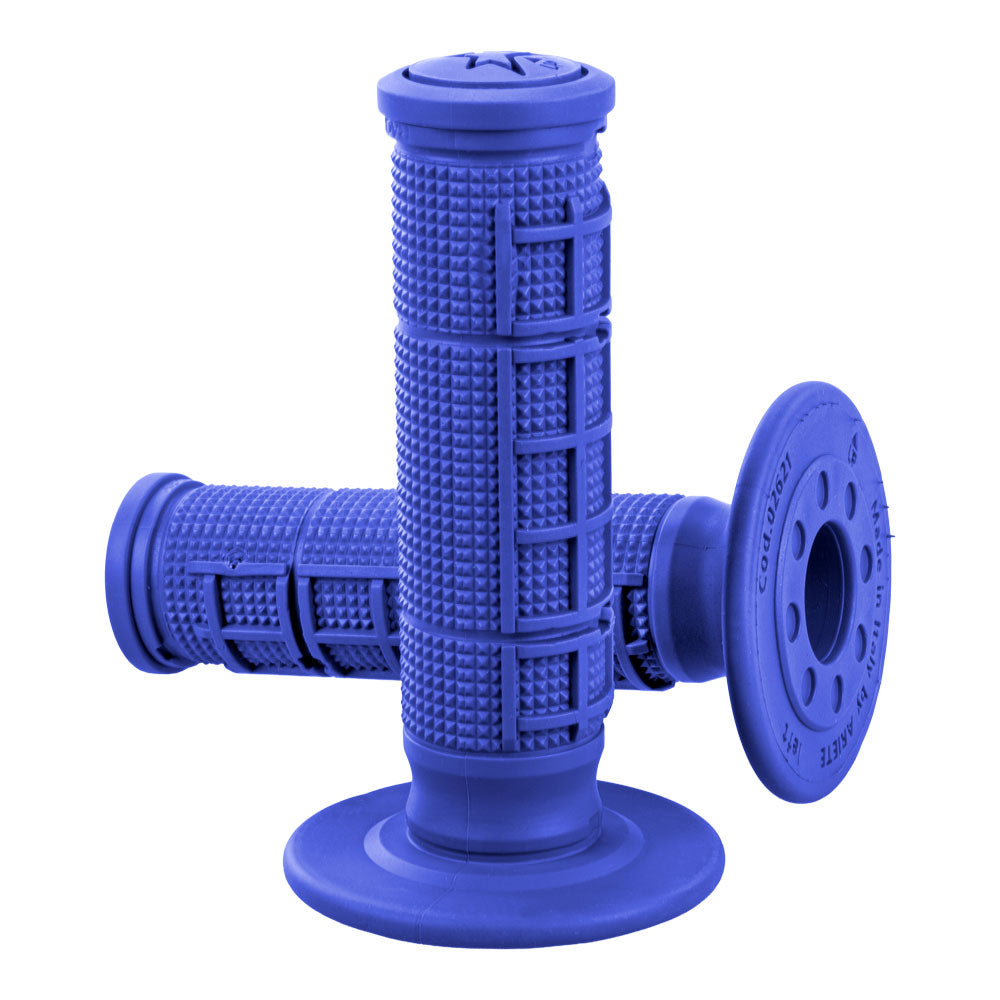 ARIETE MX Grips - Unity - Half Waffle - Blue