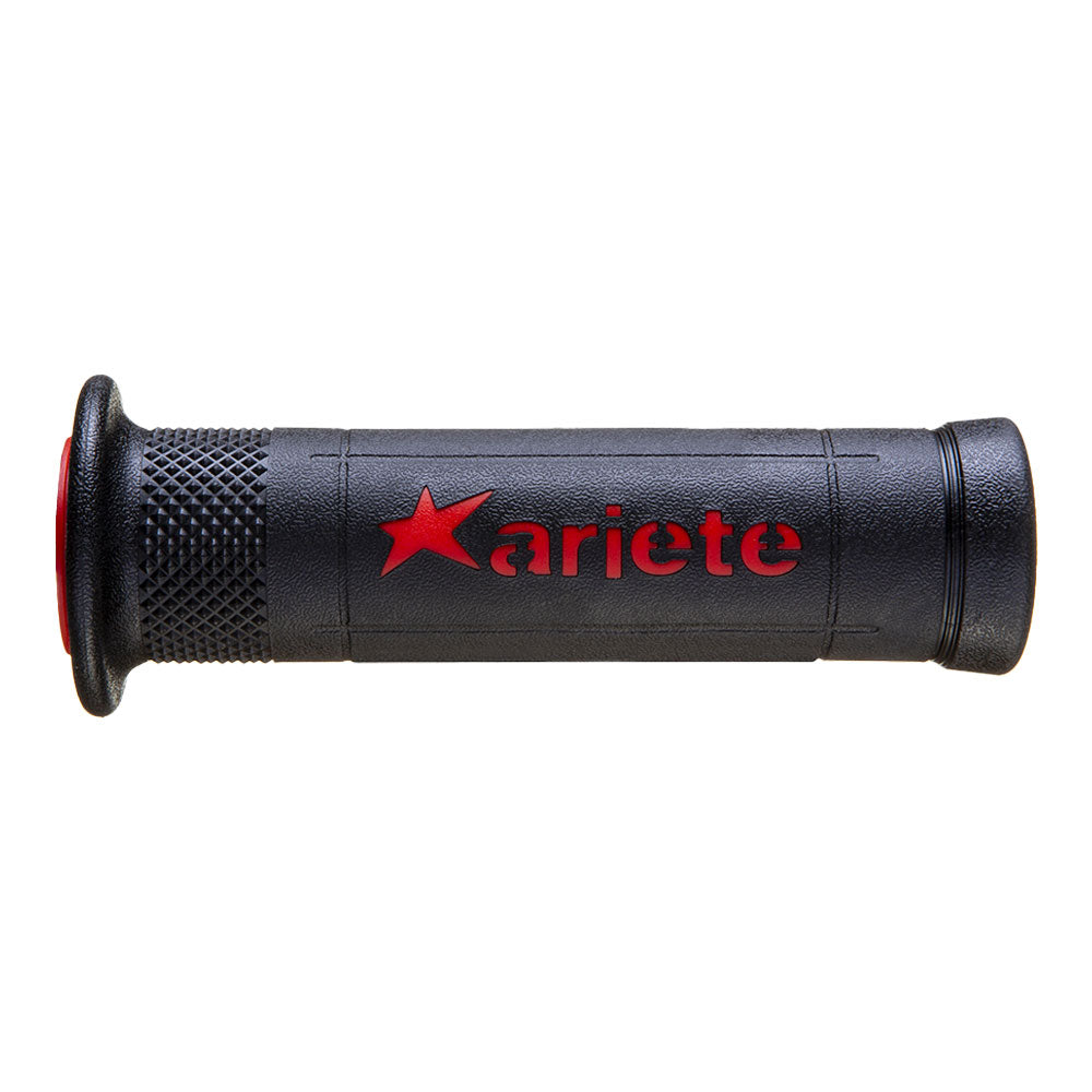 ARIETE Road Grips Ariram Super Soft 120mm O/End Black/Red