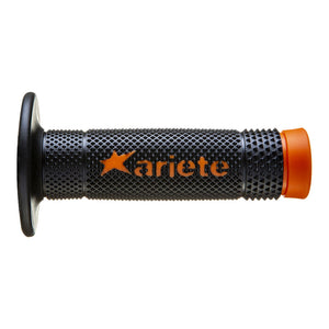 ARIETE MX Grips - Vulcan - Dual Compound - Black/Orange