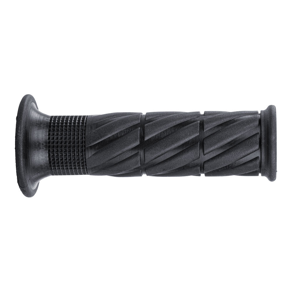 ARIETE Road Grips Super Soft YAMAHA Style Black 125mm O/End