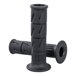 ARIETE Road Grips Super Soft KAWASAKI Style Blk 125mm O/End