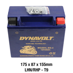 DYNAVOLT Gel Series MG20HL-BS-C (450CA)