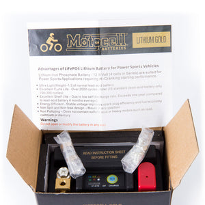MOTOCELL Lithium Gold MLG7L 24WH