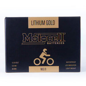 MOTOCELL Lithium Gold MLG9 36WH