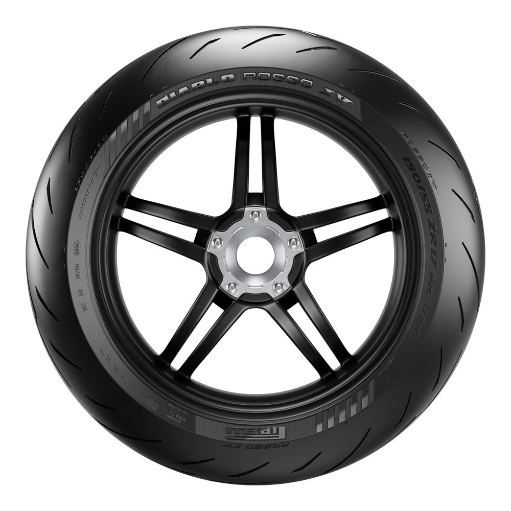 180/60ZR-17 Diablo Rosso IV TL 75W Rear