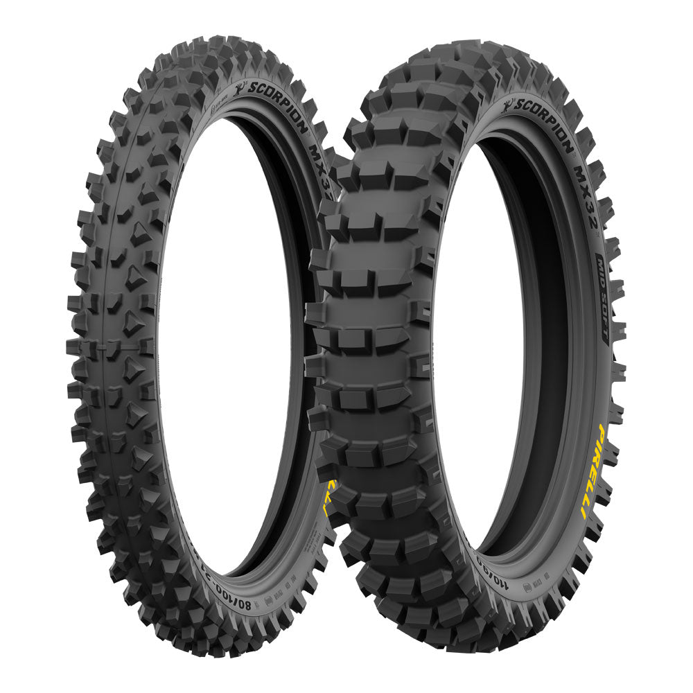 120/90-19 Scorpion MX32 Mid Soft 2025 NHS TT 66M Rear