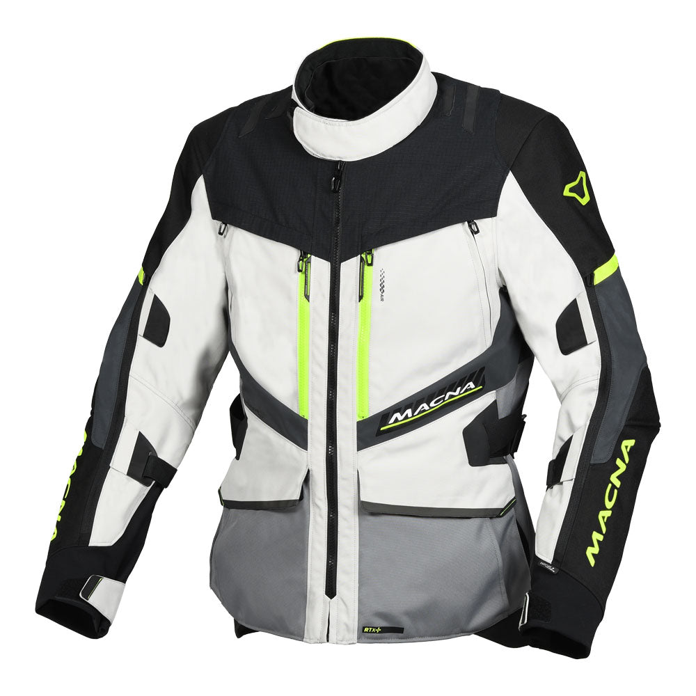 MACNA Jacket Domane Light Grey/Fluro XL