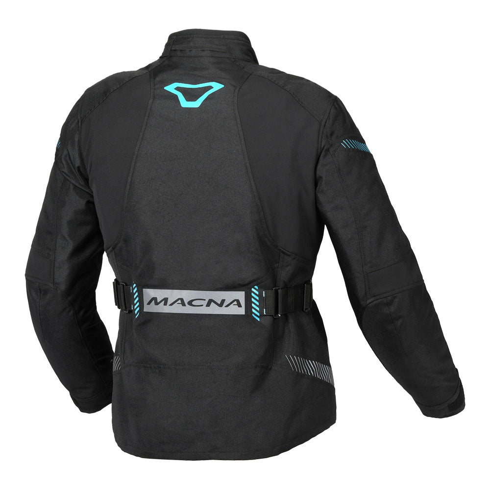 MACNA Jacket Nivala Ladies Black/Aqua XS