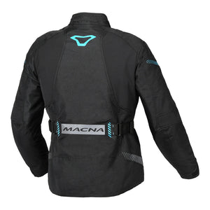 MACNA Jacket Nivala Ladies Black/Aqua XS