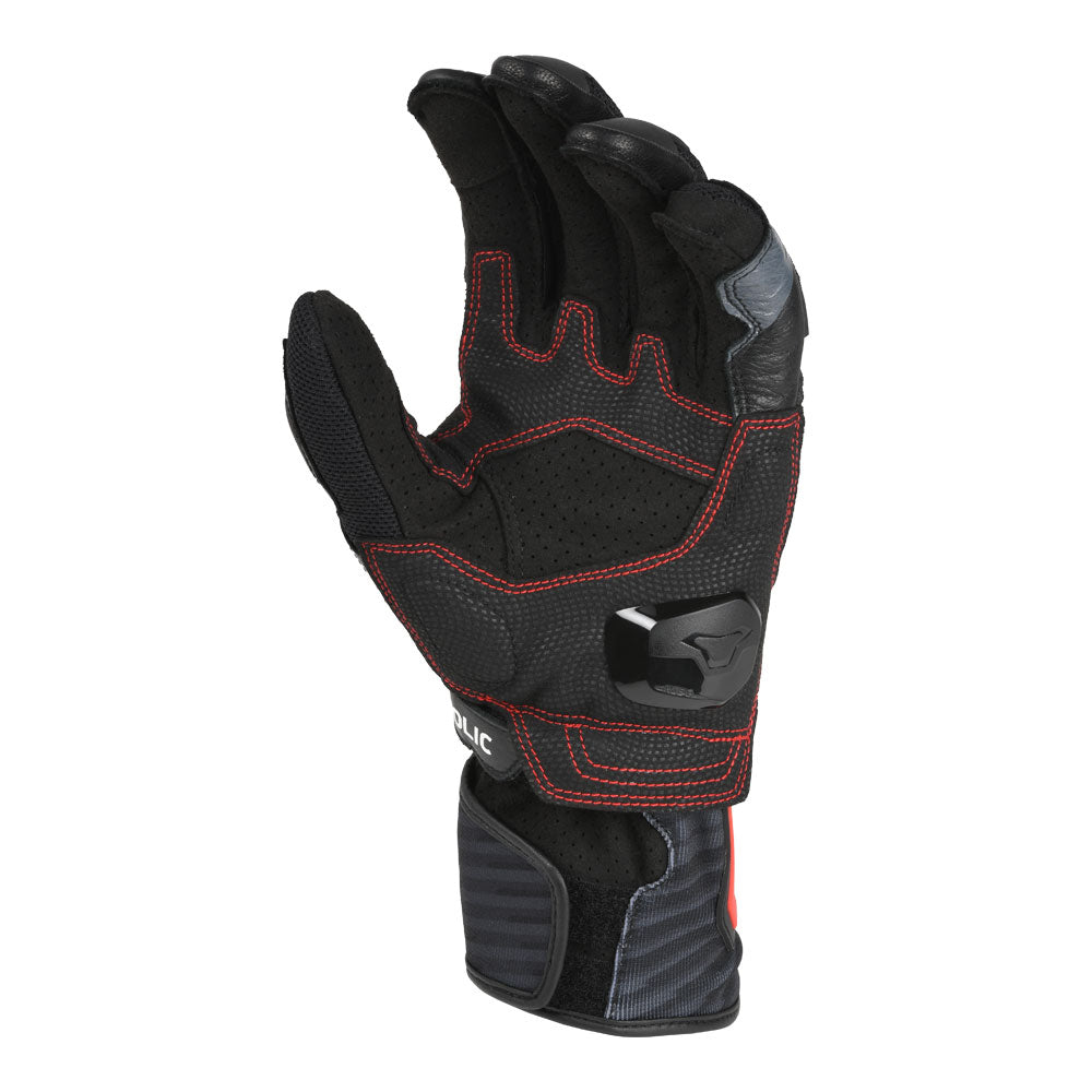 MACNA Gloves Shellar Black/Red XL