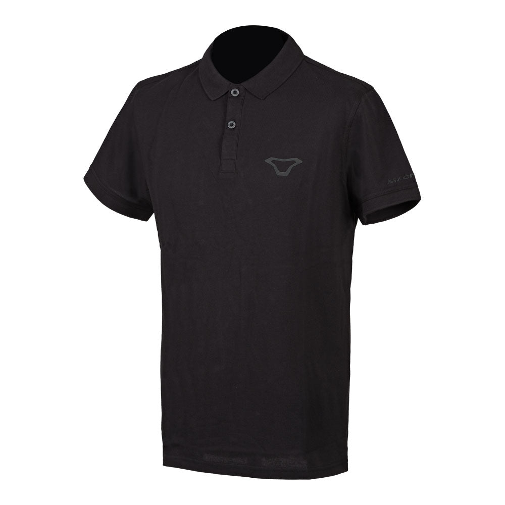 MACNA T-shirt Polo Black/Silver L
