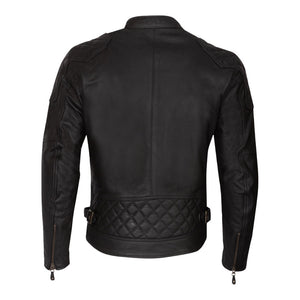 MERLIN Jacket Chester Caf‚ D3O Leather Black 44 XL