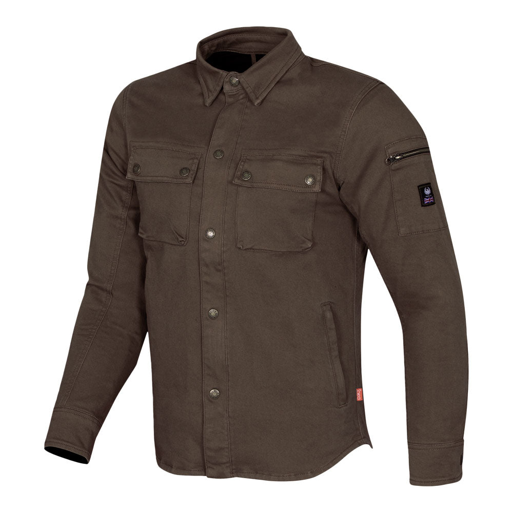 MERLIN Utility Shirt Brody Brown 48 3XL