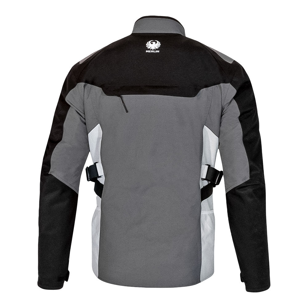 MERLIN Jacket Navar Laminated D3O Black/Grey S^