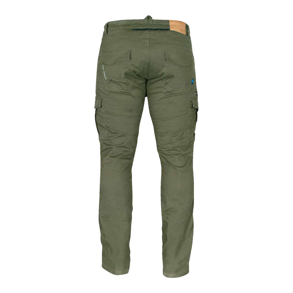 MERLIN Jeans Remy II Cargo D3O Green 34