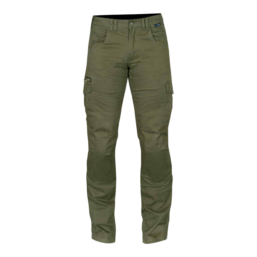 MERLIN Jeans Remy II Cargo D3O Green 36