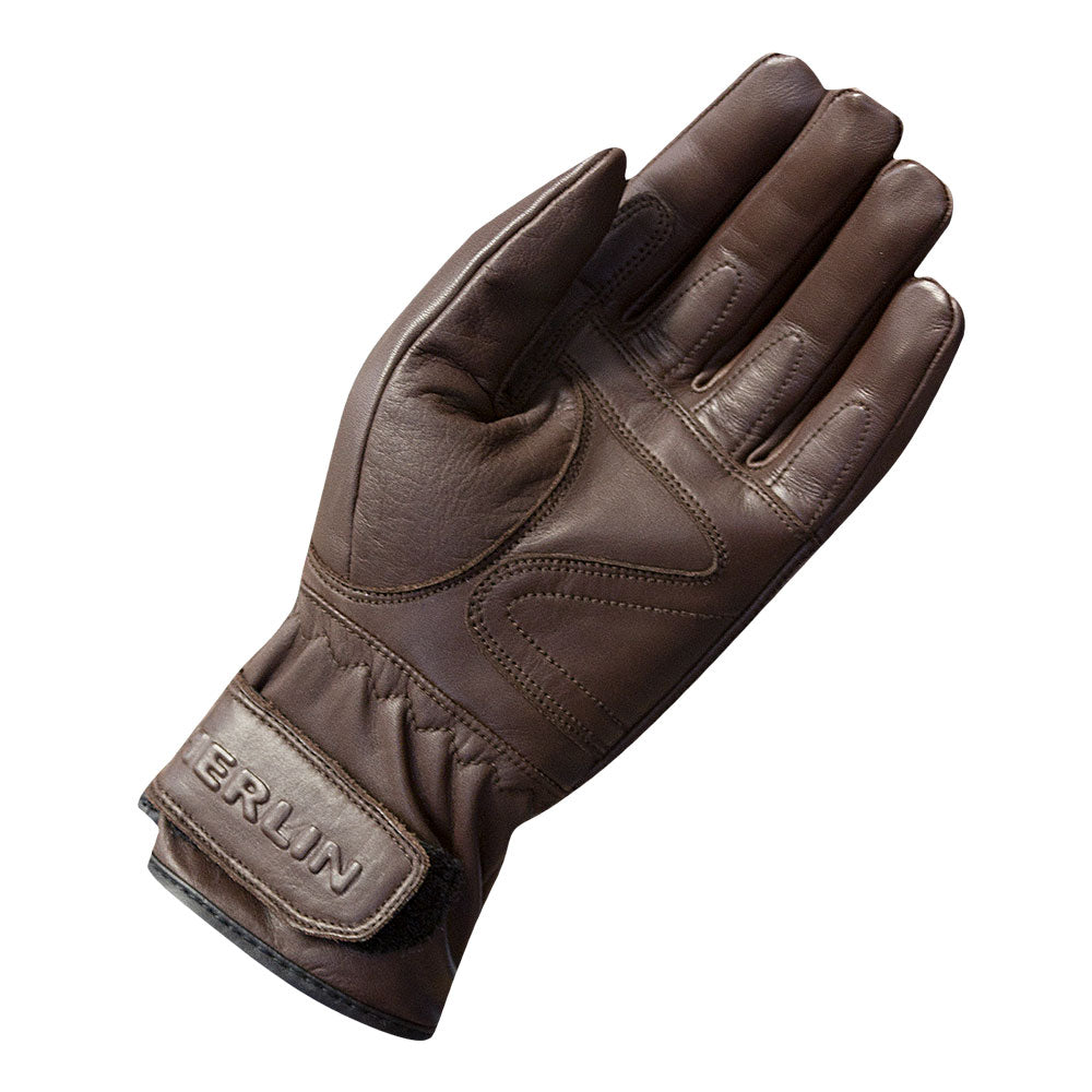 MERLIN Gloves Salt Leather Ladies Brown M*