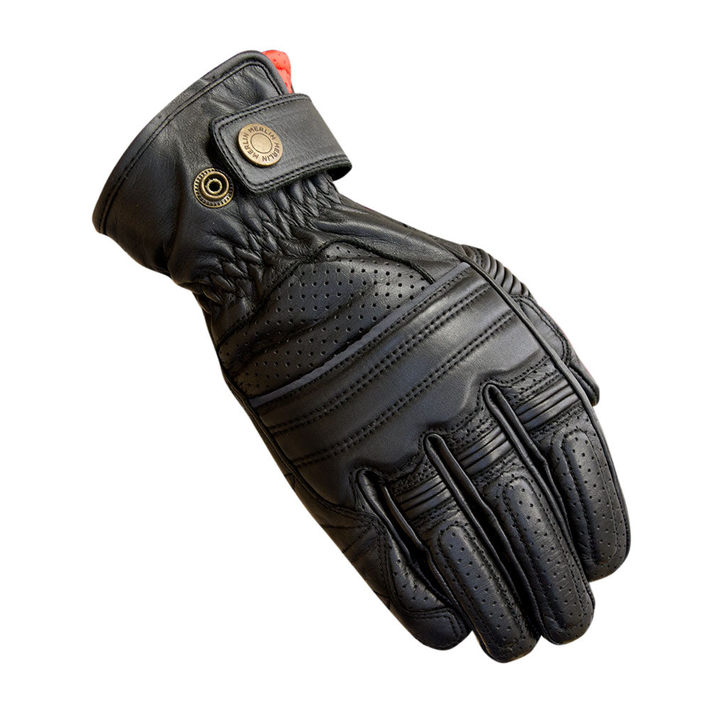MERLIN Gloves Bickford Leather Black S*