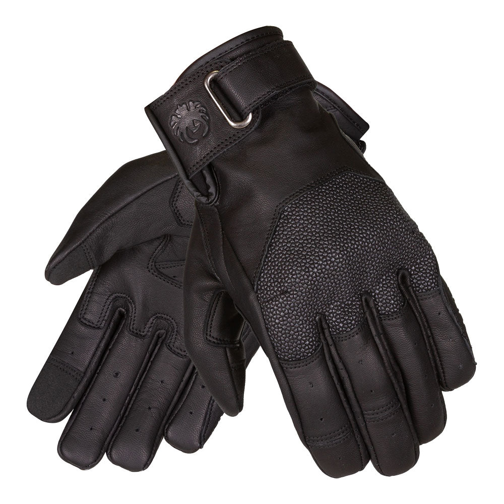 MERLIN Gloves Valor D3O Leather Black S