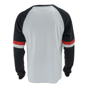 MERLIN T-shirt L/S Durham White/Black S