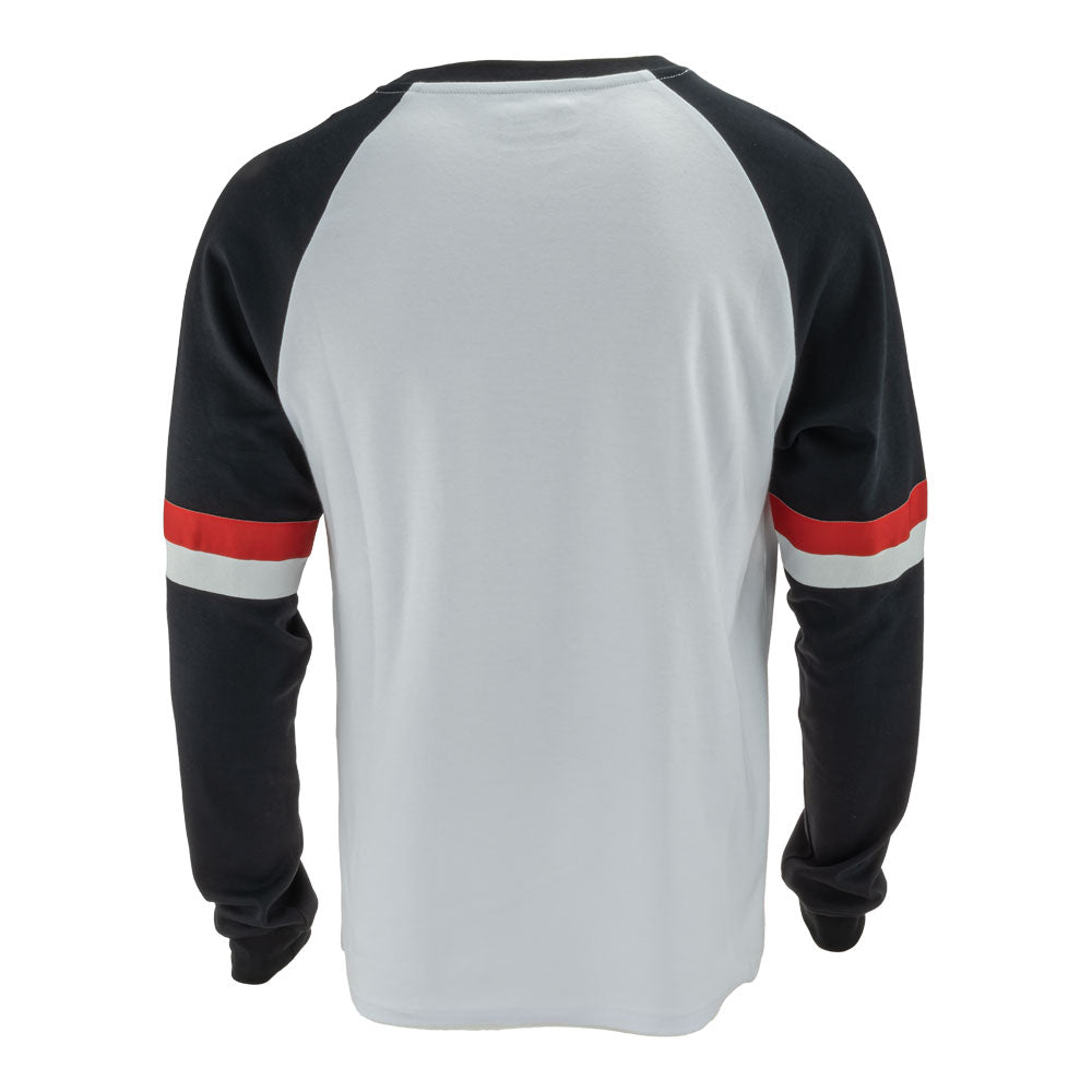 MERLIN T-Shirt L/S Durham White/Black M