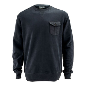 MERLIN Sweatshirt L/S Hagley Black 2XL*