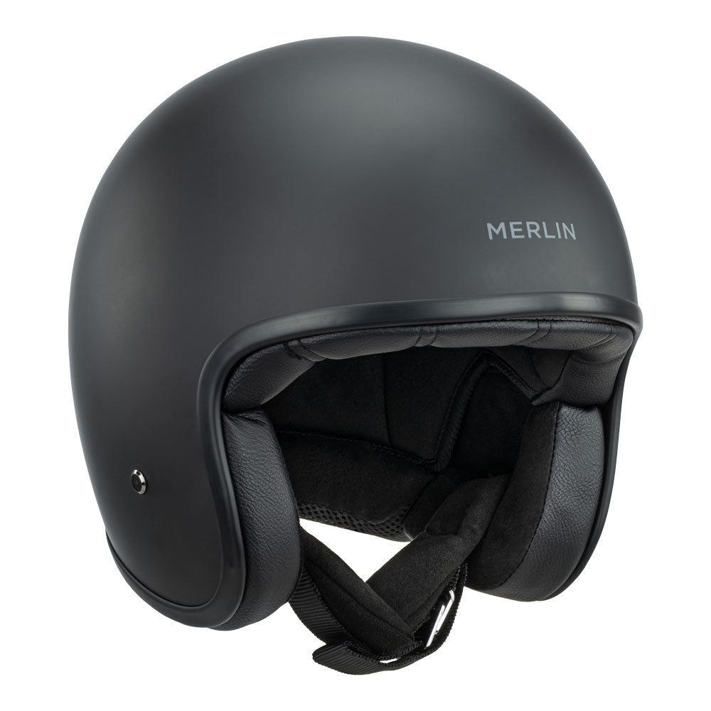 MERLIN Helmet Blackbird Matt Black 3XL
