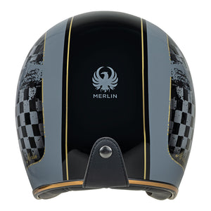 MERLIN Helmet Blackbird Racer Black S