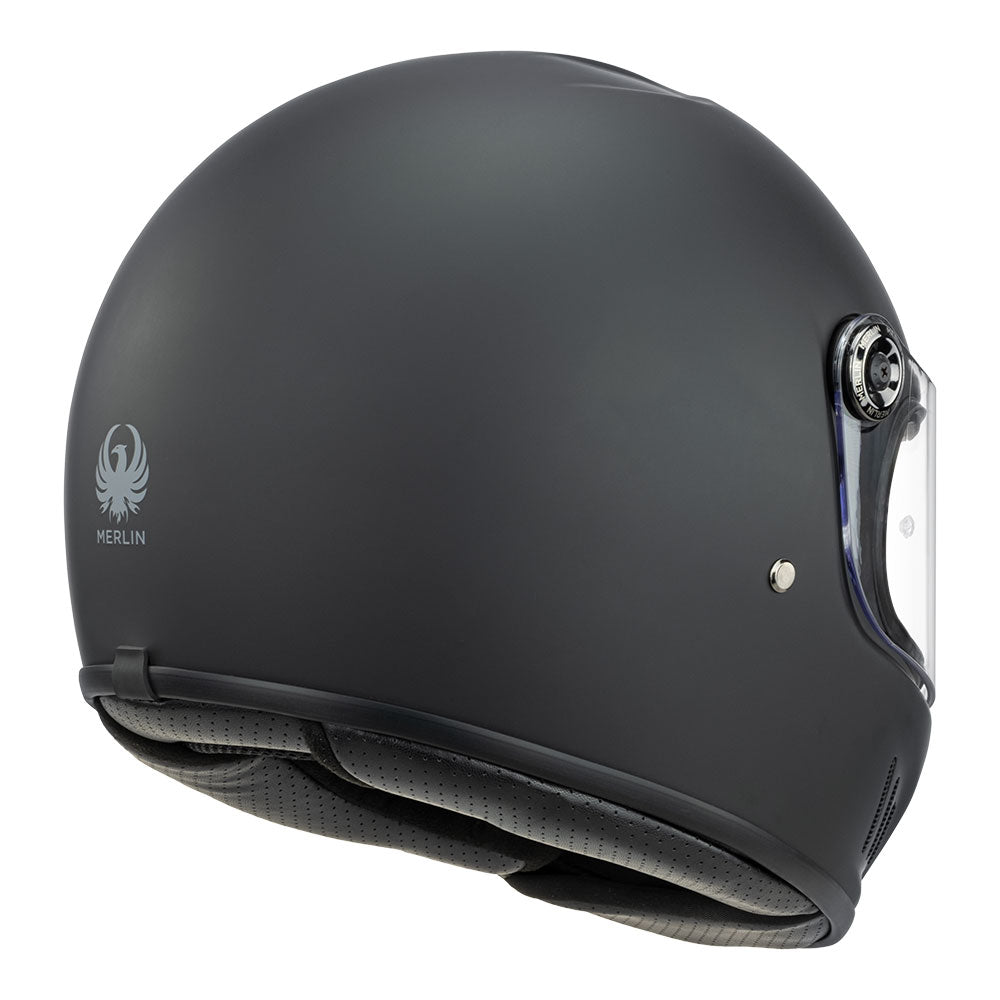 MERLIN Helmet Revival Matt Black S