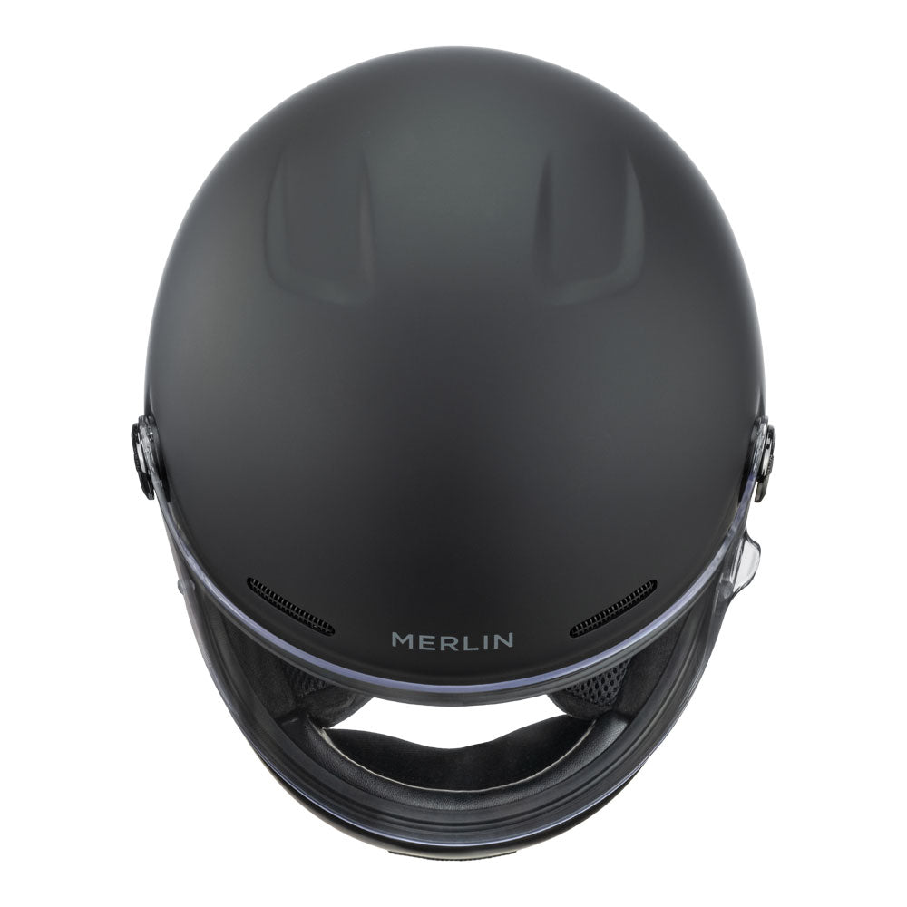 MERLIN Helmet Revival Matt Black S