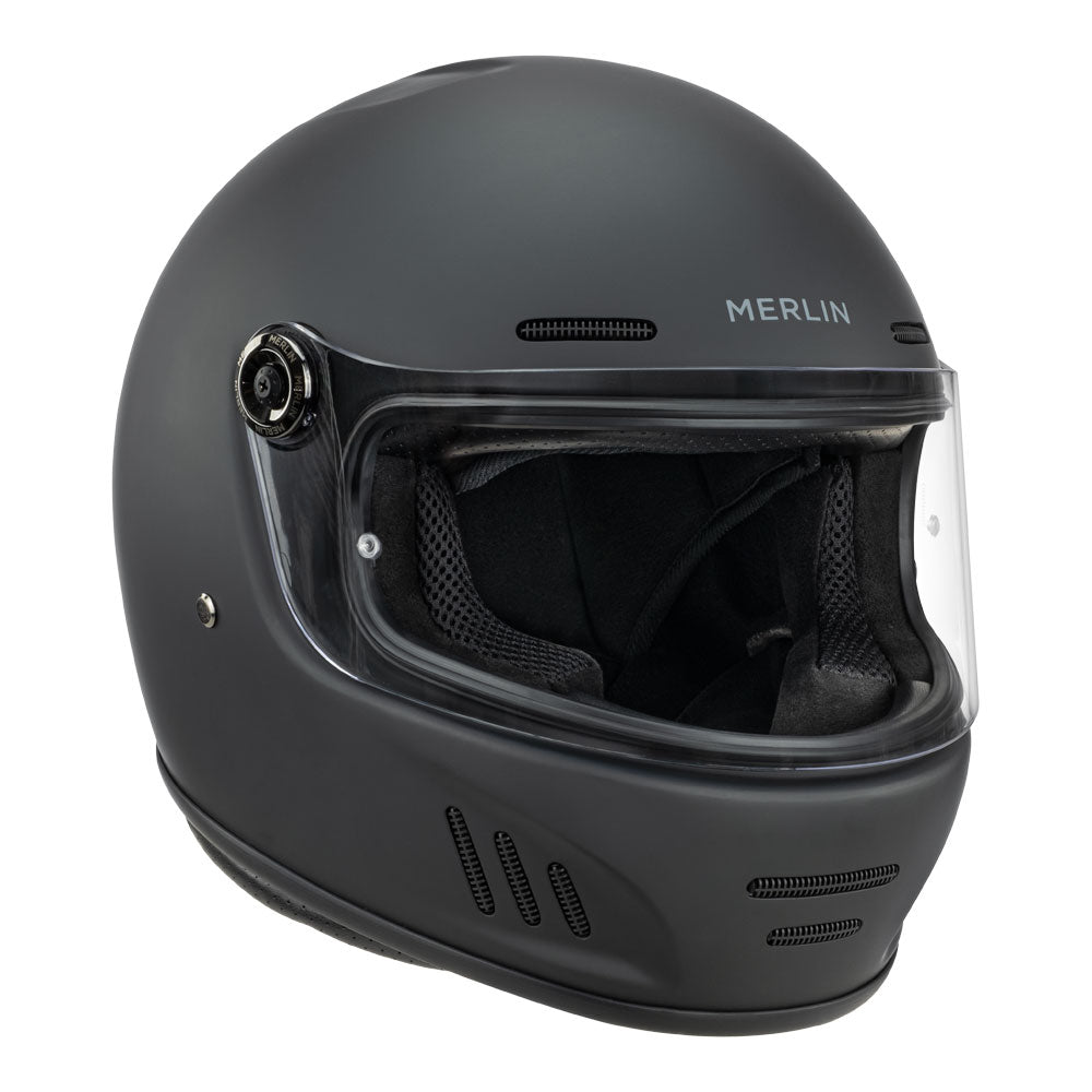 MERLIN Helmet Revival Matt Black M