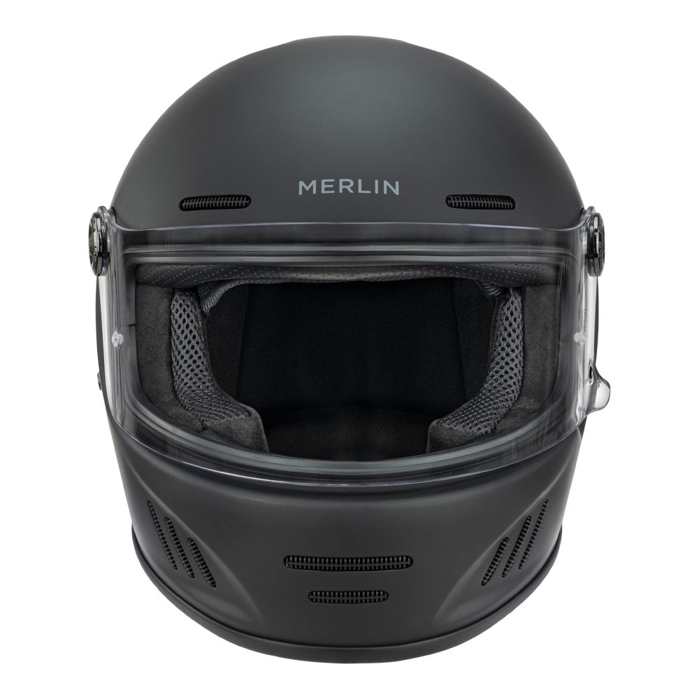 MERLIN Helmet Revival Matt Black L