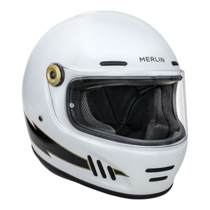 MERLIN Helmet Revival Flash Optic White L