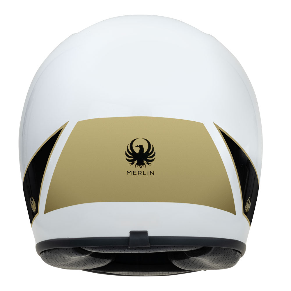 MERLIN Helmet Revival Flash Optic White L