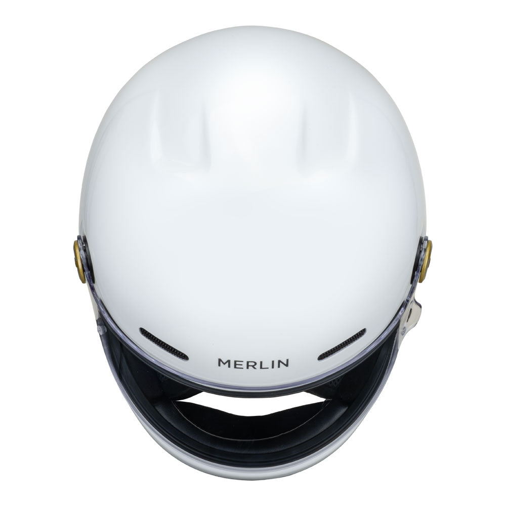 MERLIN Helmet Revival Flash Optic White L